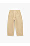 Beli Lace-Up Cotton Balloon Form Pants - 4