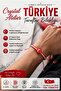 Turkey National Team Red and White Fan Bracelet – Turkish Flag Adjustable Unisex Macrame Bracelet - 2