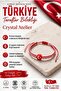 Turkey National Team Red and White Fan Bracelet – Turkish Flag Adjustable Unisex Macrame Bracelet - 6