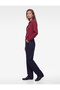 Long Sleeve Loose Collar Buttoned Oversize Shirt - 2