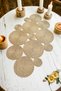 Handmade & Premium Jute Rope Runner Living Room Kitchen Wicker Tablecloth - Ranir - 140x85cm - Seasy - 2