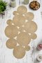Handmade & Premium Jute Rope Runner Living Room Kitchen Wicker Tablecloth - Ranir - 100x60cm - Seasy - 4