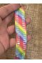 100X3 cm Sequined Colorful Ribbon Sewing Accessory Pink - 2