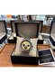 San Diego Men's Watch 43mm Yellow Dial Silver Steel Band Multifunction - 5