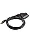 كابل سكارت لجهاز التحكم Sega Genesis 2 MD2 سلك الصوت والفيديو لـ Sega Mega Drive 2 RCA AV Stere...