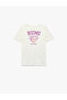 Licensed Kpop Demon Hunters Rumi Printed Short Sleeve Crew Neck Cotton T-Shirt - 5