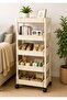 5-Tier Multipurpose Rolling Storage Rack with Wheels – Mobile Organizer for Kitchen, Bathroom, Laundry & Home - 3