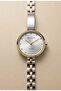 Milano 29mm Silver Dial Double Color Women Wristwatch 3 Atm Elegant Design - 4