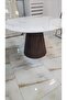 Distinctive product, single dining tables, square cafe table, size 80 x 80 cm – black - 3