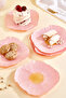 Plate - Pink - 6 - 3