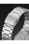 Men's Classic Wristwatch 42 mm Steel Band Silver Dial Calendar Quartz Mineral Glass 3 Atm - 6