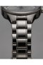 Women's Wristwatch with Movable Stone Flower Detail Anthracite Steel Watch 38 mm - 4