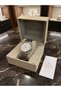 Men's Classic Wristwatch 42 mm Steel Band Silver Dial Calendar Quartz Mineral Glass 3 Atm - 5