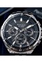 Milano 42mm Black Dial Multifunctional Men's Wristwatch 3 Atm Steel Band - 2