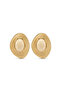 Steel Salen Coffee Earrings