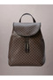 Women's Emblem Aop Mini Backpack with Stylish Modern Design