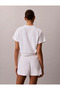 Women's White Sweatshirt with Brand Logo, Suitable for Daily Use - 3