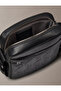 Women's Black Shoulder Bag with Brand Logo, Suitable for Daily Use - 3