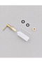 Built-In Liquid Soap Dispenser Kitchen Countertop Detergent Dispenser Pump All Stainless Steel Titanium Plating - 5