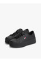 Women'S/Girls' Brand Logo Black Sneaker Suitable for Daily Use - 2