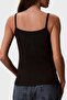 Women's Brand Logo Black Bustier Suitable for Daily Use - 3