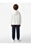 Cotton Long Sleeve Hooded Oversized School Sweatshirt - 3