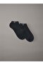 Women's Triple Pack Cotton Socks with Logo Signature in Black