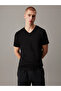 Men's Brand Logo T-Shirt, Black-White-Grey, Suitable for Daily Use - 4