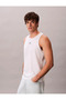 Men's Brand Logo White T-Shirt Suitable for Daily Use - 3