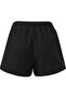 Women's Brand Logo Black Shorts Suitable for Daily Use - 4
