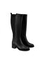 Women's Black Leather Boots
