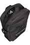 Men's Black Handbag with Brand Logo, Suitable for Daily Use - 2