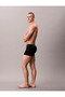 Men's Brand Logo Elastic Band Boxer Briefs, Suitable for Daily Use, White-Turquoise-Light Green - 3