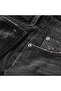 Women's Brand Logo Dark Gray Shorts Suitable for Daily Use - 2