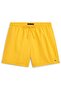 Men's Brand Logo Yellow Swim Shorts Suitable for Daily Use