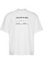 Men's Brand Logo White T-Shirt Suitable for Daily Use