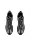 Axel Black Men's Zippered Leather Boots - 4