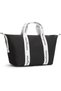 Women's Black Handbag with Brand Logo, Suitable for Daily Use - 4