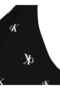Women's Brand Logo Stylishly Designed Black-White Logo Bra Suitable for Daily Use - 2