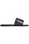Women's Brand Logo, Stylish Appearance, Comfortable Sole, Black Slippers Suitable for Daily Use