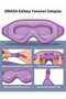 Premium 3D Sleep Eye Mask, 100% Light Blocking, Memory Foam Sleep Band - 5
