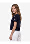 Ornamental Button Detailed Short Sleeve Crew Neck T-Shirt - 2