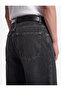 Normal Waist Pocketed Cotton Loose Super Baggy Jean Trousers - 4