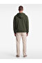 Oversize Hooded Half-Zip Sweatshirt with Kangaroo Pocket - 4