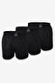 Men's Black 3-Piece Premium Collection Wide Fit Modal Large Size Boxer 3m254