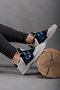 Caildaer Men's Sneakers0012083 Gray Black Cobalt Blue - 7