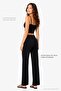 Extra Soft Long Viscose Trousers Home&Outdoor-Black - 7