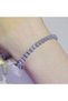 big 17cm 2024 New Marquise Oval Square Cut Luxury Silver Color on Hand Tennis Bracelet Bangle for Wo - 5