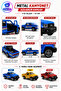 Pull Back Die-Cast 1:32 Pickup Truck Doors Openable Pull Back Pickup Truck 13 cm Openable Doors Metal Car - 2