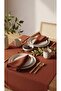 Velvet Textured 40X220 Premium Tile Plain Polyester Table Runner - 4